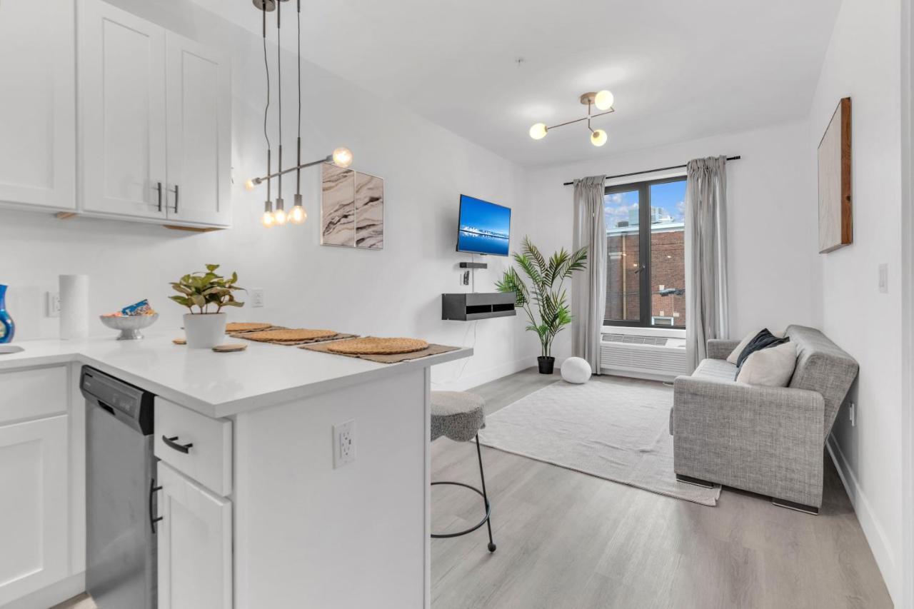 Luxe 1 Bedroom Apt Ewr Prudential Center 伊麗莎白 外观 照片